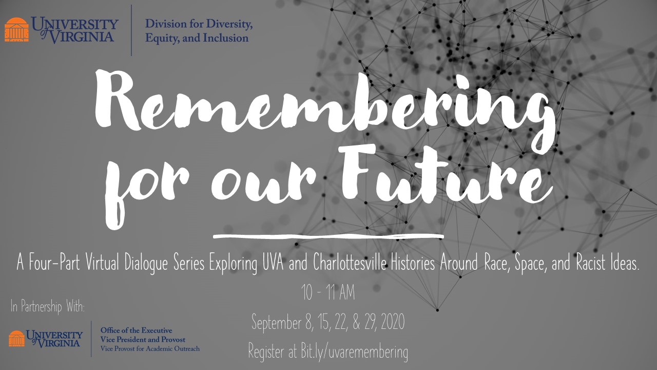 Remembering for our future dialogue series