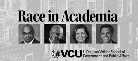 Four portraits of college presidents.